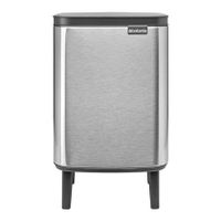 Brabantia Bo Hi Afvalemmer 7 L - Matt Steel FPP