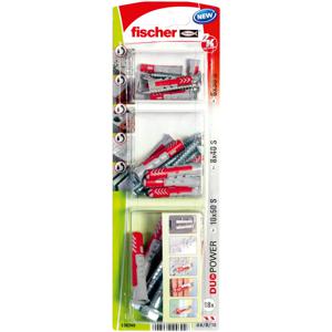 Fischer DuoPower 6,8,10 S K NV Universele pluggen 536249 1 set(s)