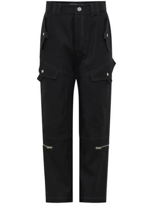 Dion Lee Cargo broek van biologisch katoen - Zwart Dion Lee Cargo broek van biologisch katoen - Zwart