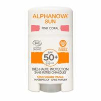 Alphanova SUN BIO SPF 50+ Face SUN STICK - Pink