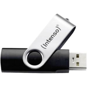 Intenso Basic Line USB flash drive 8 GB USB Type-A 2.0 Zwart, Zilver