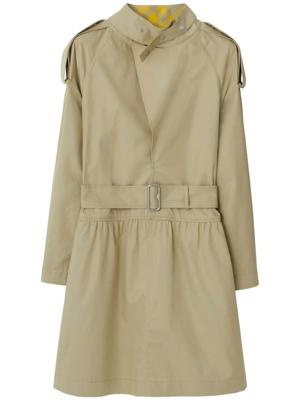 Burberry Gabardine trench jurk - Beige