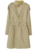 Burberry Gabardine trench jurk - Beige