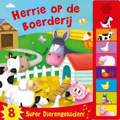 Rebo Productions geluidenboek Herrie op de boerderij junior Rebo Productions geluidenboek Herrie op de boerderij junior