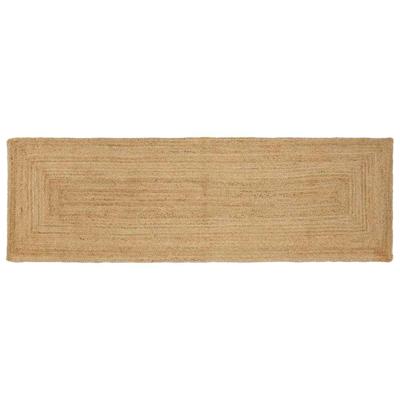 Tapijt Beige 80 x 250 cm Jute