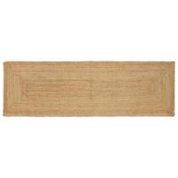 Tapijt Beige 80 x 250 cm Jute