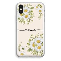 Daisies: iPhone X Transparant Hoesje - thumbnail