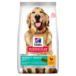 Hill&apos;s Adult Perfect Weight Large Breed met kip hondenvoer 12 kg