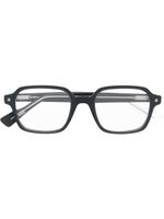 Snob lunettes de vue à monture rectangulaire - Noir