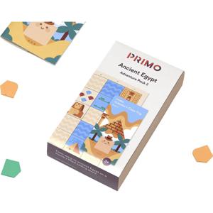 Primo Toys PRIMO007A-DE STEM Robotics Uitbreidingsset Cubetto STEM Coding avontuurset Het oude Egypte