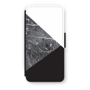 Combinatie marmer: iPhone 8 Flip Hoesje