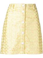 STAUD Mini-rok - Geel