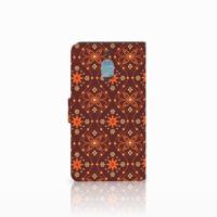 Nokia 2.1 (2018) Telefoon Hoesje Batik Brown