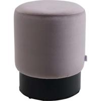 Kare Design Cherry Astoria kruk grijs en zwart