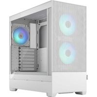 Pop Air RGB White TG Clear Tint Tower behuizing - thumbnail