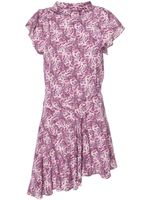 ISABEL MARANT robe Viona à fleurs - Violet