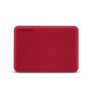 Toshiba Canvio Advance externe harde schijf 2 TB 2.5" USB Type-A 2.0/3.2 Gen 1 (3.1 Gen 1) Rood