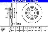 Powerdisc Remschijf 24031301841 - thumbnail