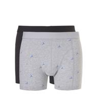 Ten Cate Men Basic Shorts Blue Deer Black Graphic-M