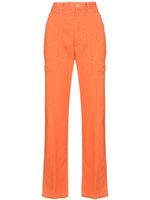 Polo Ralph Lauren pantalon droit en serge à poches multiples - Orange