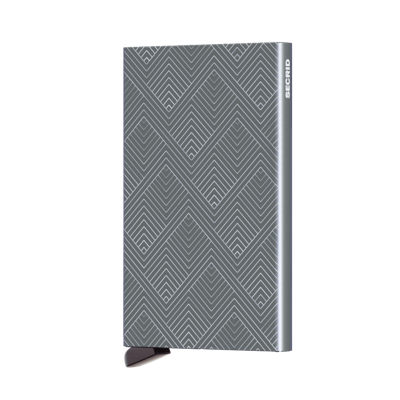 Secrid Cardprotector Kaarthouder Laser Structure Titanium