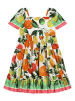 Dolce & Gabbana Kids robe imprimé Lemon & Orange