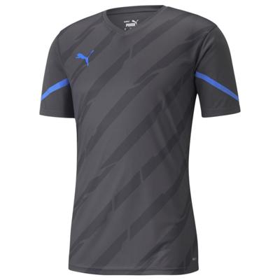 PUMA Trainingsshirt IndividualCUP - Blauw/Asfalt PUMA Trainingsshirt IndividualCUP - Blauw/Asfalt