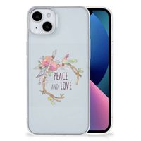 iPhone 15 Plus Telefoonhoesje met Naam Boho Text