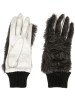 CHANEL Pre-Owned gants à logo - Noir - thumbnail