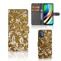 Wallet Case Motorola Moto G9 Plus Barok Goud