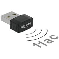Delock WLAN Stick USB 2.0 2dBi Nano Dongle 2,4 + 5 GHz