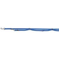 Trixie premium hondenriem verstelbaar royal blauw 300x2 cm