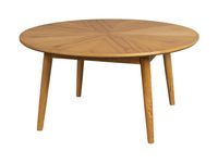 ZILT Ronde Salontafel Memo Eikenhout, 80cm - thumbnail