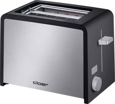 Cloer Toaster 3210 2 snede(n) Zwart, Zilver Cloer Toaster 3210 2 snede(n) Zwart, Zilver