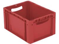 1658560 Stapelbak Ergonomic Geschikt voor levensmiddelen (l x b x h) 400 x 300 x 220 mm Rood 1 stuk(s)