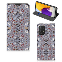 Samsung Galaxy A72 (5G/4G) Standcase Flower Tiles