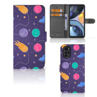 Motorola Moto G22 Wallet Case met Pasjes Space - thumbnail