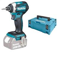 Slagschroevendraaier 18 V Li-Ion 175 Nm (alleen machine) + Makita Makita DTD154ZJ koffer