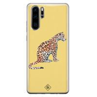 Huawei P30 Pro siliconen hoesje - Leo wild