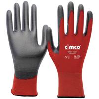 Cimco Skinny Touch grau/rot 141238 Nylon Werkhandschoen Maat (handschoen): 10, XL EN 388 1 paar - thumbnail