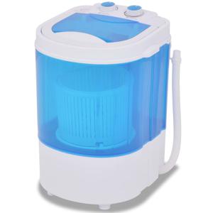 VidaXL Mini wasmachine met enkele trommel 2,6 kg