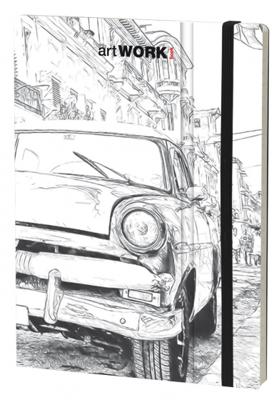 Stifflexible notitieboek Havana 15 x 21 cm papier 192 pag's Stifflexible notitieboek Havana 15 x 21 cm papier 192 pag's