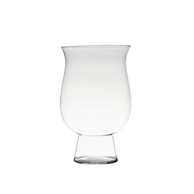 Transparante Home-basics Hurricane Vaas/vazen Van Glas 34 X 21 Cm - Bloemen/takken/boeketten Vaas Voor Binnen Gebruik Transparante Home-basics Hurricane Vaas/vazen Van Glas 34 X 21 Cm - Bloemen/takken/boeketten Vaas Voor Binnen Gebruik