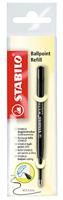 STABILO SMARTball COM4ball EasyBall - balpen navulpatroon - zwart (Parker pen geschikt)