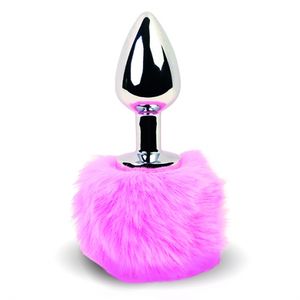 FeelzToys - Bunny Tails Butt Plug Roze