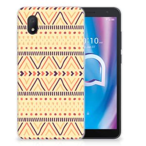 Alcatel 1B (2020) TPU bumper Aztec Yellow