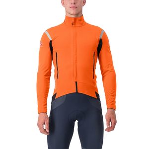 Castelli Perfetto RoS 2 lange mouw fietsjack oranje heren XL