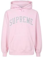 Supreme hoodie à logo Arc - Rose