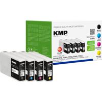 KMP Inktcartridge vervangt Epson 79XL, T7901, T7902, T7903, T7904 Compatibel Combipack Zwart, Cyaan, Magenta, Geel E220VX 1628,4005 - thumbnail