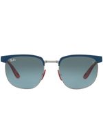 Ray-Ban lunettes de soleil RB3698M Scuderia Ferrari à monture carrée - Bleu - thumbnail